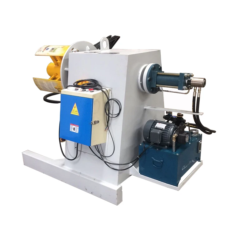 New LIHAO/OEM Brand Steel Coil Decoiling Machine Automatic Uncoiler Metal Motor Manufacturing Plant Customized 16m/min 380V Long