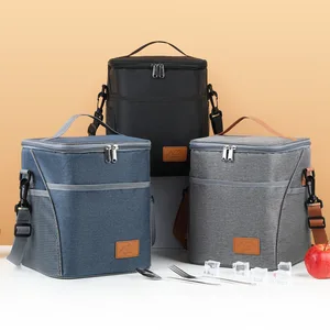 Simple Design Lunch Bags for Adult Office Cooler Bag Insulated Thermal Bags for Outdoor Picnic