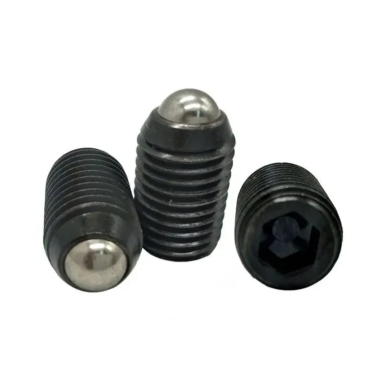 Made in China Stainless Steel SS304 SS316 Spring Plungers Hex Socket Ball Point hollow m3 Set Screws