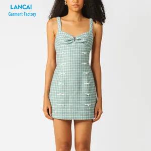 Wholesale Plus Size Women Boutique Clothing Beach Bohemian Dresses Woman Ladies Short Sleeve Printing Apparel Mini Dress