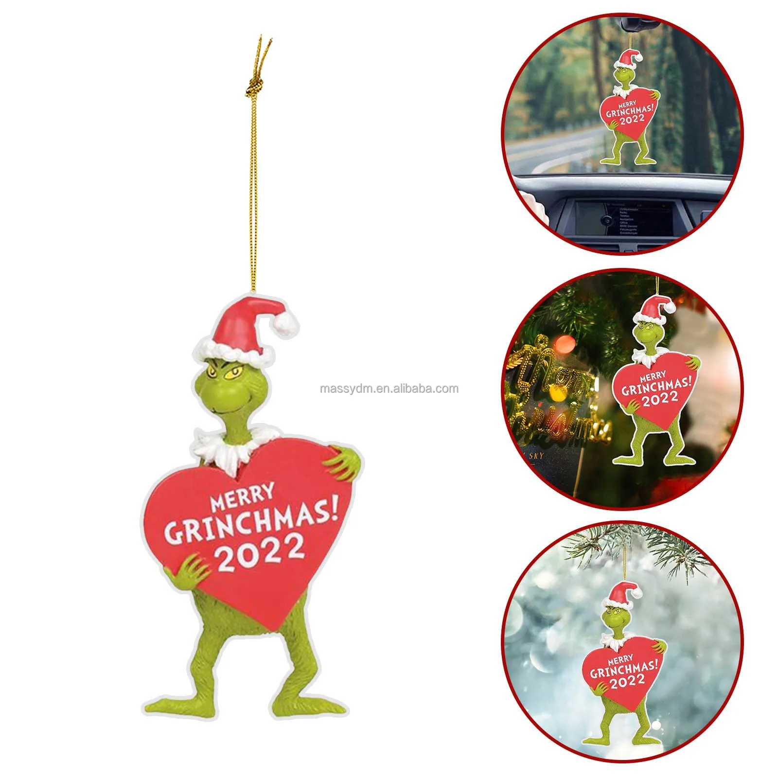 Rts Christmas Decoration 2023 New Resin Ornaments Christmas Tree