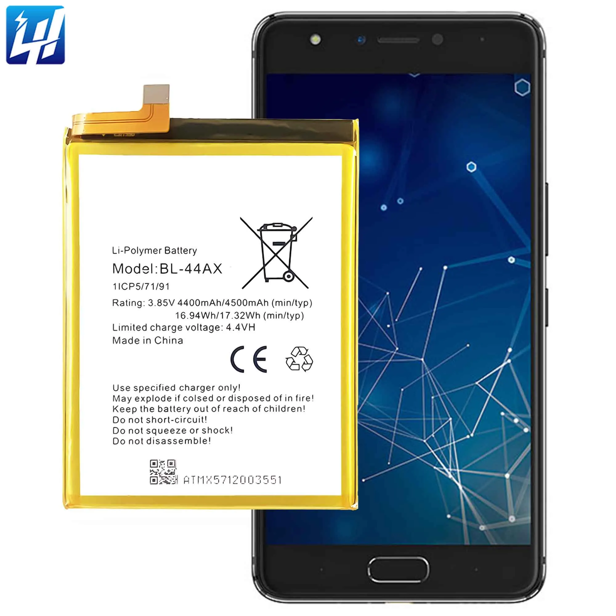 BL-44AX Li-Ion Battery for Infinix X571 Note Pro 4500mah