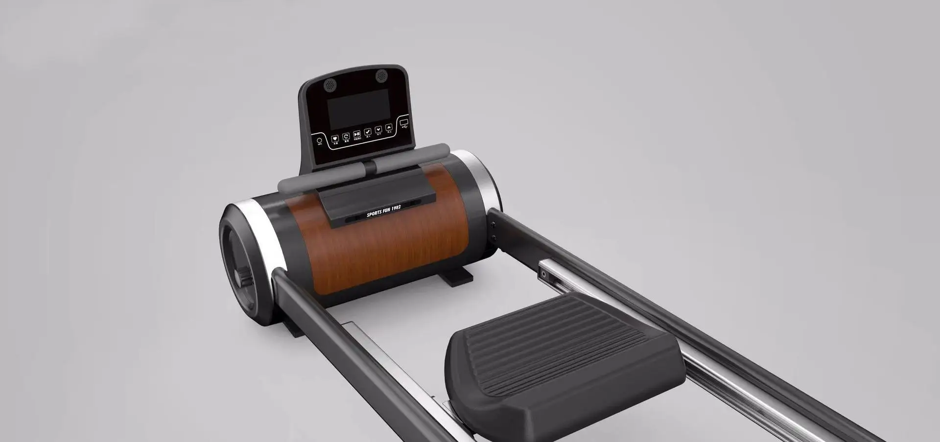 2021 сидящее оборудование для фитнеса кардиотренажная машина гребли воздуха домашний тренажер