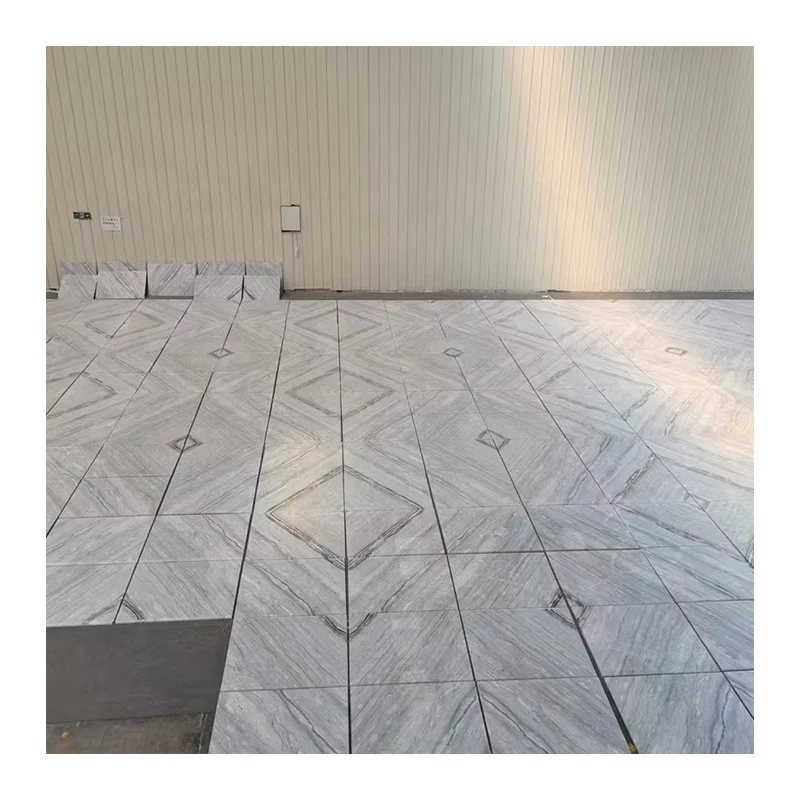 Natural Stone Book Match Silver Grey Light Brazil Blue Marble Slab Modern Danube Marble Countertop Tile for Outdoor Decoration