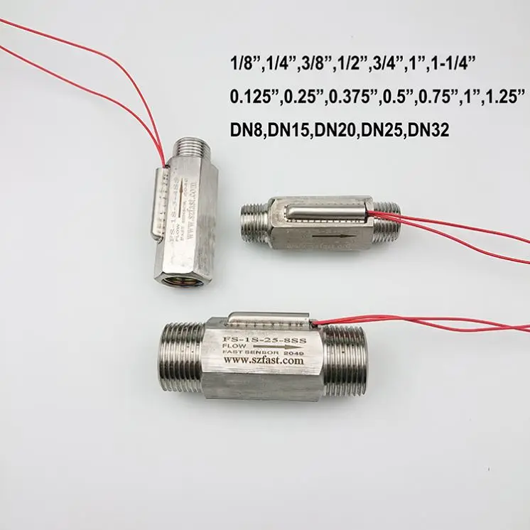 Supply air / Liquid Flow Switch HVAC System Water Flow Control Switch For Boilers & Chillers