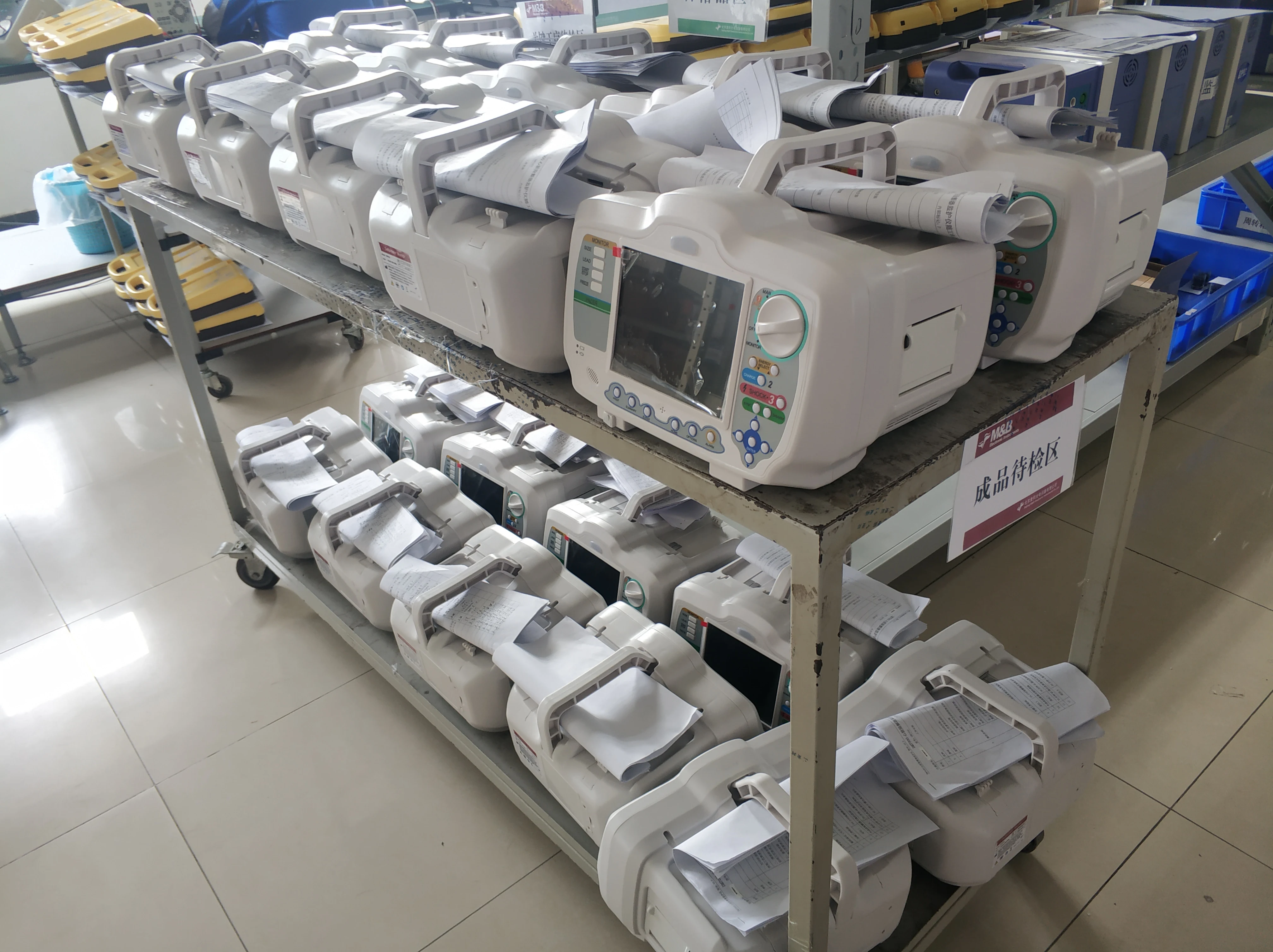 RC-DM7000  Aed 7000 Defibrillator Automated External Simulator Trainer with Spain Imported Defibrillator Monitor  Pad