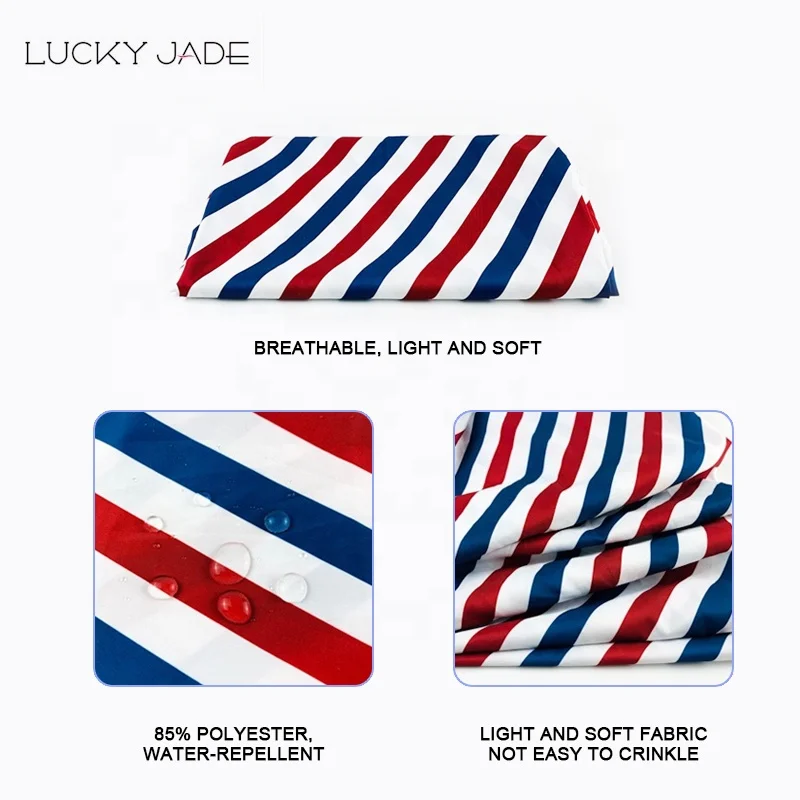 
 Оптовая продажа профессиональная Водонепроницаемая Парикмахерская накидка, накидка для стрижки волос для салона красоты с модным узором  