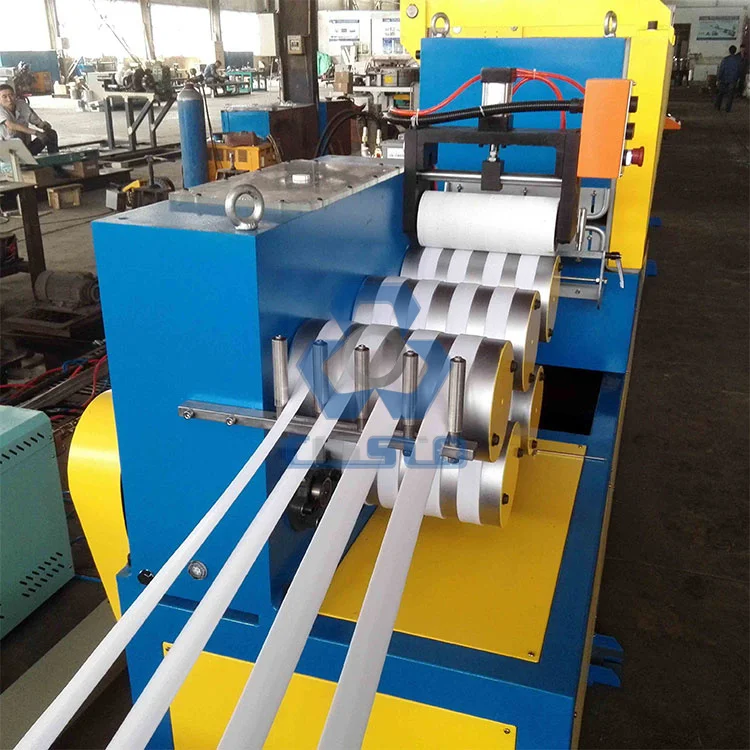 8 STRAPS GOOD QUALITY CHEAPER PP STRAPPING TAPE EXTRUDER MACHINERY