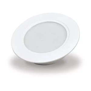Vertak Plastic Recessed Led Panel Light 18w Slim ultra Light Round Ceiling Panel Lamp