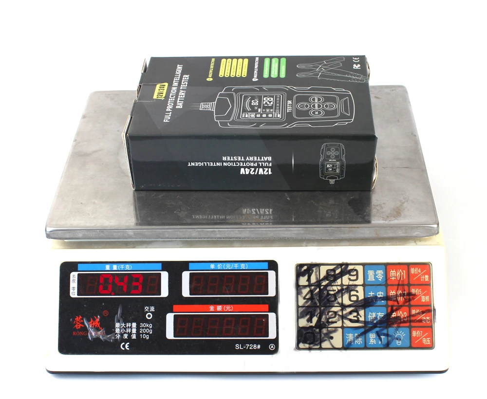 12V-24V интеллигентая (ый) тестер батарейной емкости литий-ионный аккумулятор Напряжение Тестеры сопротивления батареи контрольно-измерительный прибор