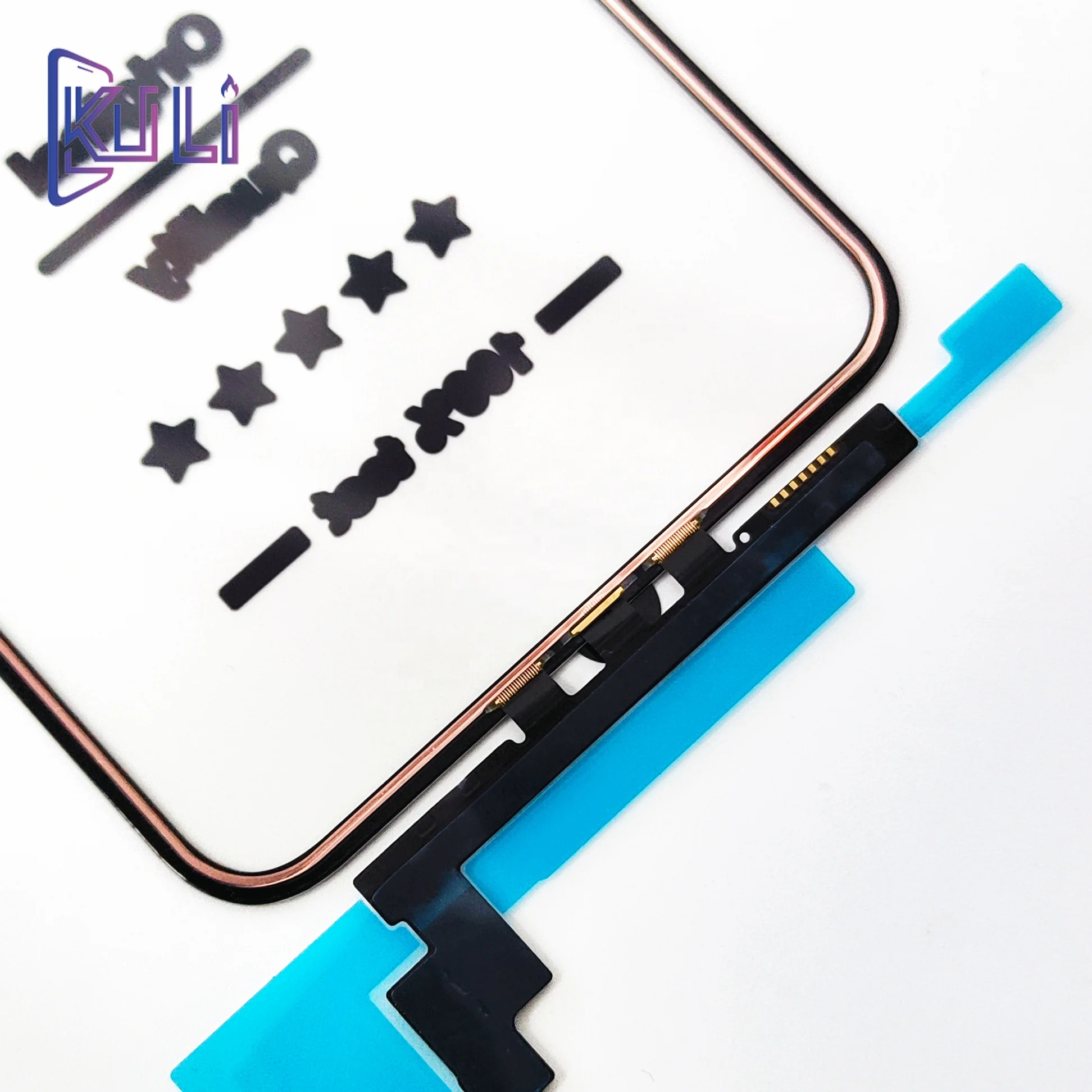 KULI оптовая цена заводской оригинальный мобильный сенсорный oca стеклянный экран дисплея для iPhone 11 Promax TP замена