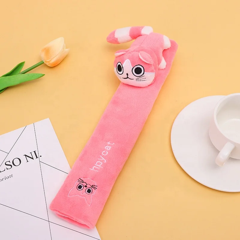 Cute Animal Car Seat Belt Pads Universal Car Seat Shoulder Strap Pad Cushion Cover Car Seat Belt Cover
