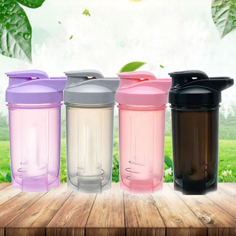 Custom Logo Bpa Free 500ml Plastic Gym Fitness Protein Shaker Bottle ...