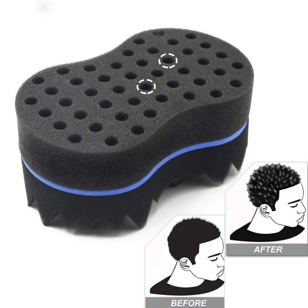 Hair Sponge Magic Barber Brush Sponges Twist Curl Dreads Locking Afro Coil  Comb Care Tool - Buy Hot Sale Barber Men Hair Curling Tool Sponge Twist Curl,Oval  Shape Double Side Wave Curl