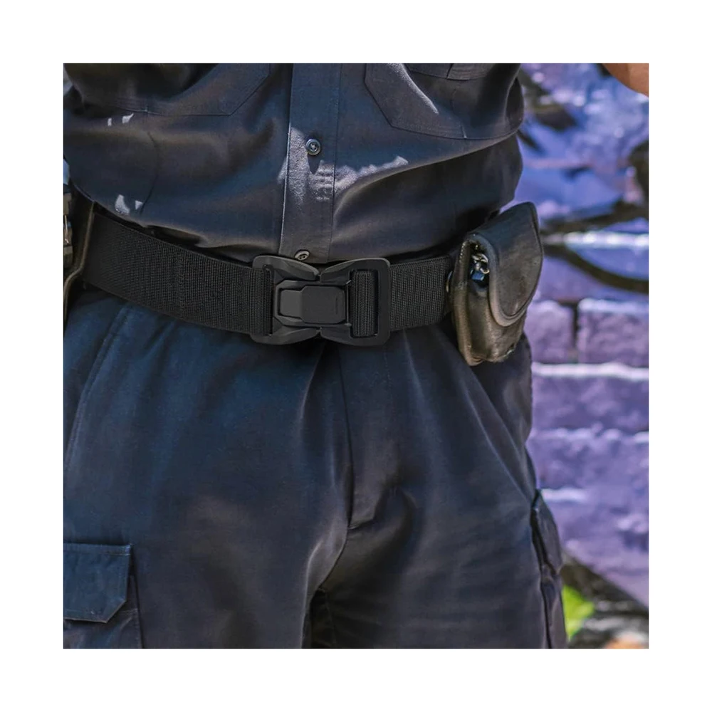 Lightweight Men High-quality Durable Tactical Belt Adjustable Wear-resistant Nylon Web Belt