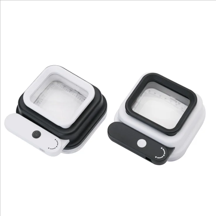 TH-8016 Handheld Magnifier - 10X, 15X, 20X Foldable Loupe