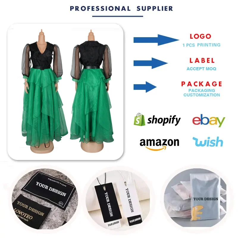 long lady in a black dress Lezure Plunge Long Sleeve Maxi Dress Black main image 1