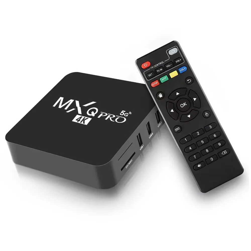 MX9 Pro 5G 4K Smart TV Box - Android 9, 1GB RAM, 8GB Storage, HDR