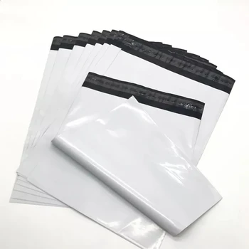 Custom printed plastic poly mailers printing courier bags delivery mailing flyer packaging bags