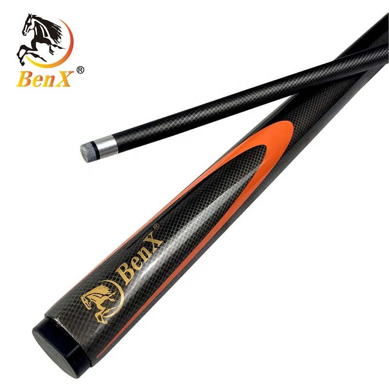 Бильярдный Кий из углеродного волокна Benxiao, 9,5 мм, разные цвета, Прямая продажа с завода, бильярдный кий
