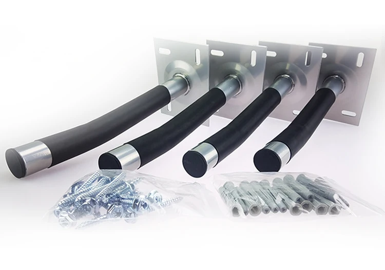 Modern Rustproof Heavy Duty Metal Multifunctional Wall Mounted Hook Organizer with High Load Bearing for Garage Storage manufacture