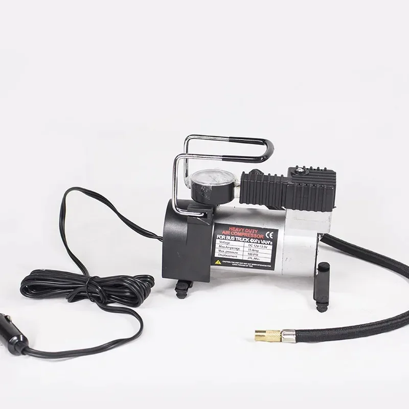 Metal Electric Portable Tyre Inflators Mini dc 12v Car Tire Inflator Air Compressor Pump Tire Inflators