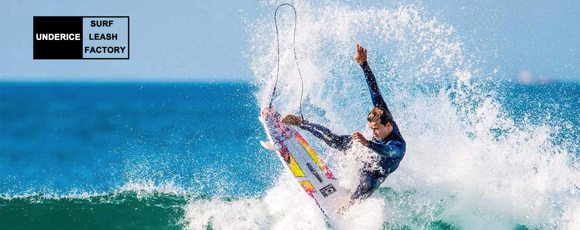 Pro Oem Surfboard Leash All Size With Double Stainless Steel Swivels