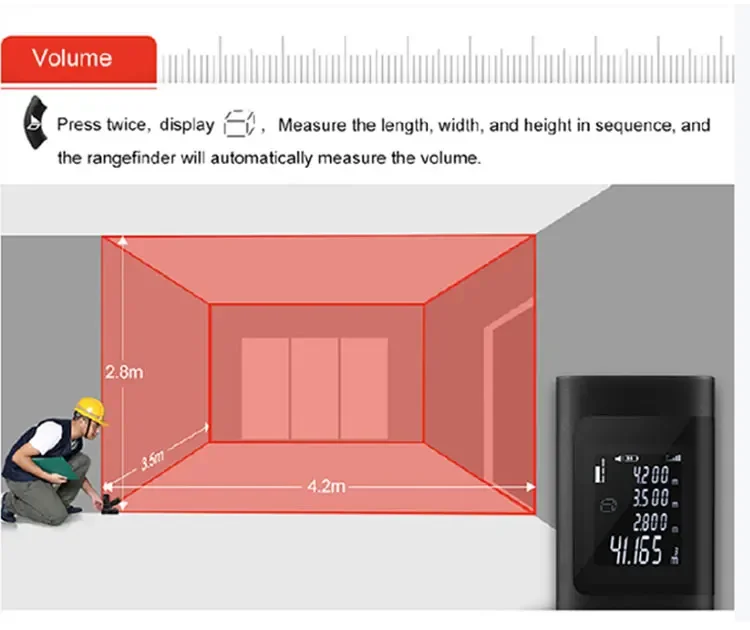 product usb charging mini intelligent multi function laser distance meter intelligent multi identifier-6