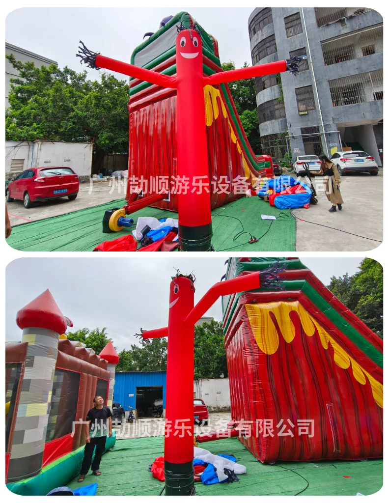 Commercial Inflatable Tube Man 3m Tall Sky Dancer Outdoor Inflatable ...