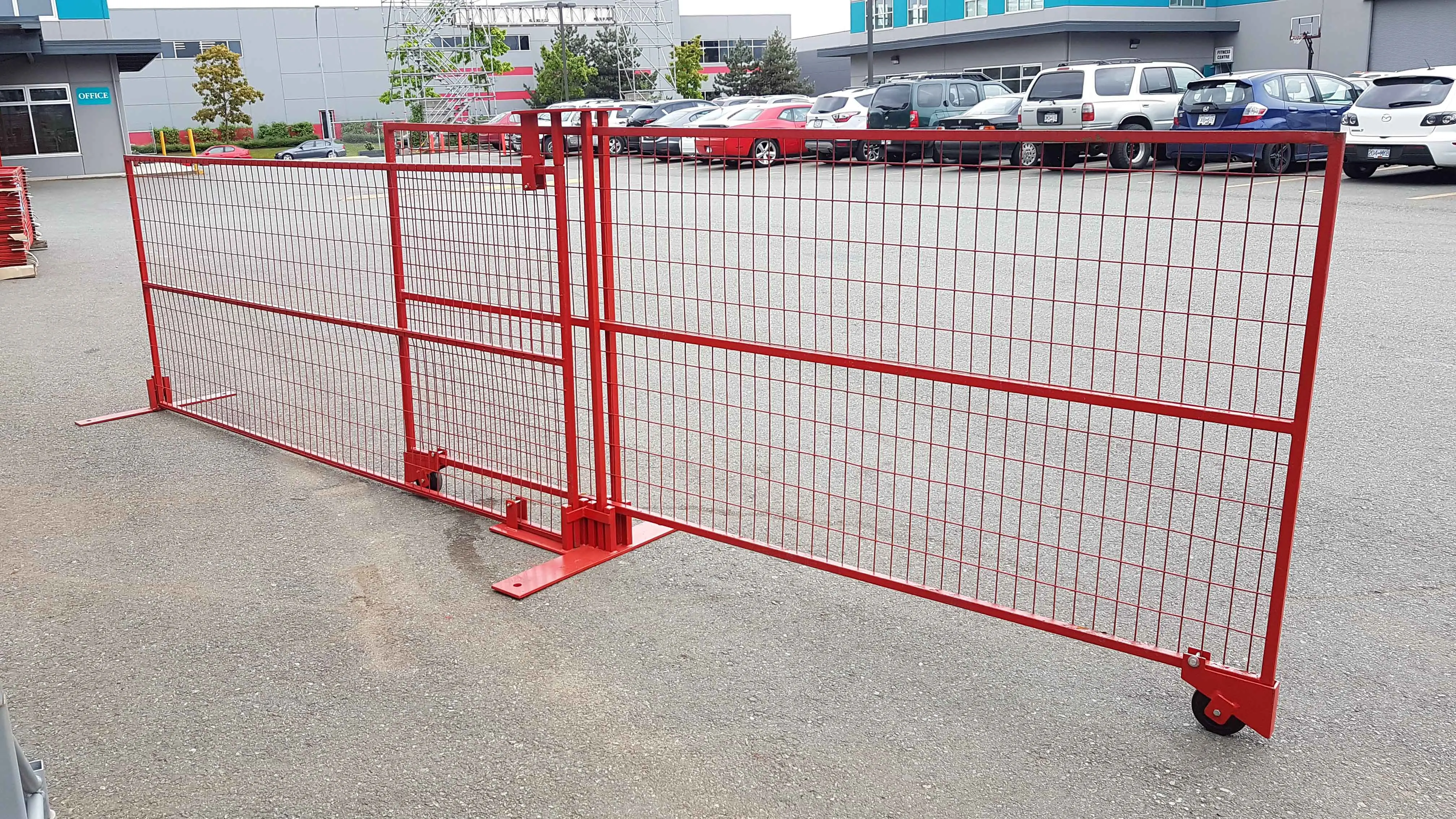 High Quality Temporary Construction Barrier Safety Heavy Duty Removable Iron Fence details