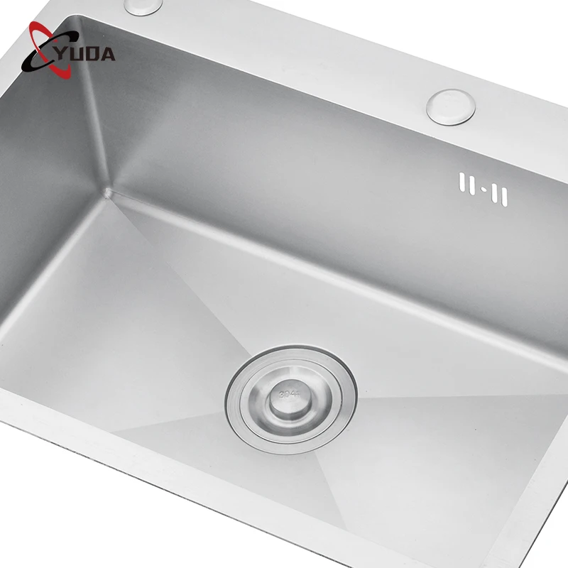 Durable Multifunctional Single Big Bowl Kitchen Sink Apron Front Farmhouse Single Bowl Kitchen Sink
