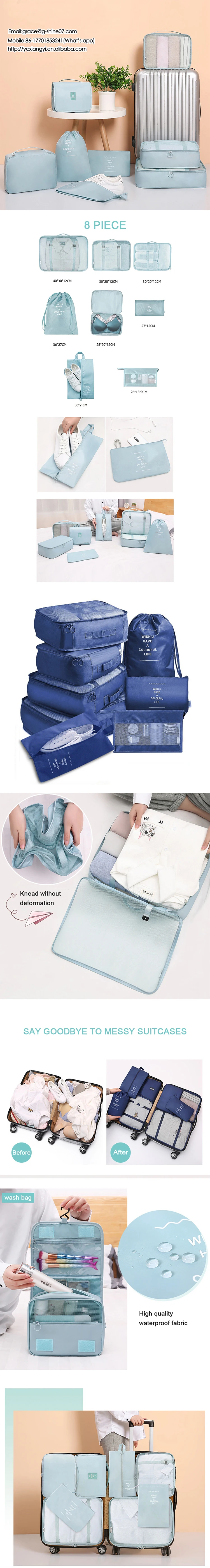 Custom Travel Toiletry PVC Makeup Storage Bag Waterproof Clear Transparent Cosmetic Bag with Dividers