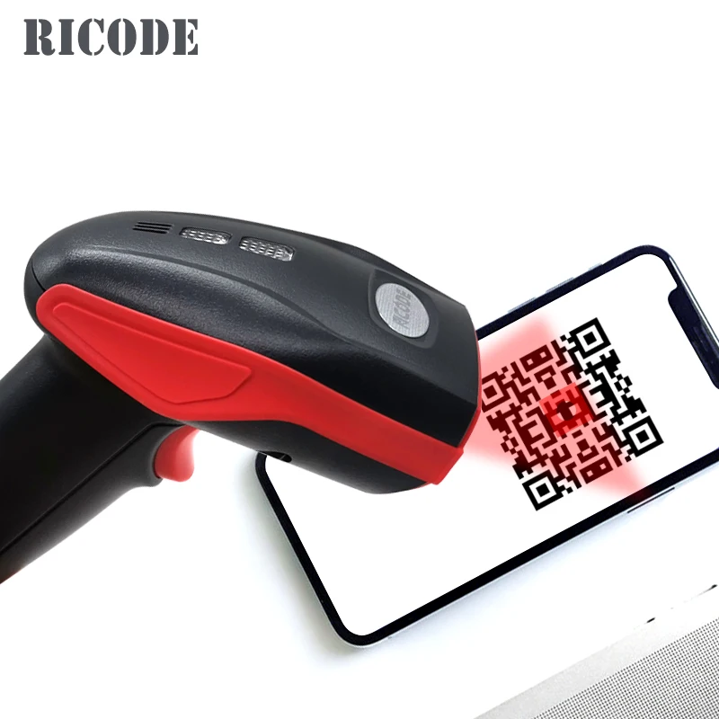 Classic Model Lector Codigo Barras  AK18H High Scan Speed 2d Handheld Barcode Scanner for Supermarket