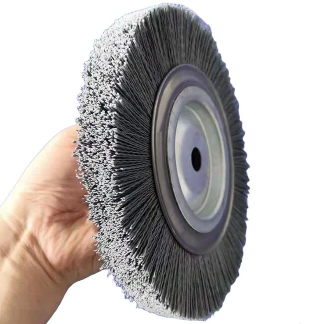 Premium Industrial & DIY Grade 250mm Abrasive Filament Wheel Brushes OEM for Effective Light Deburring
