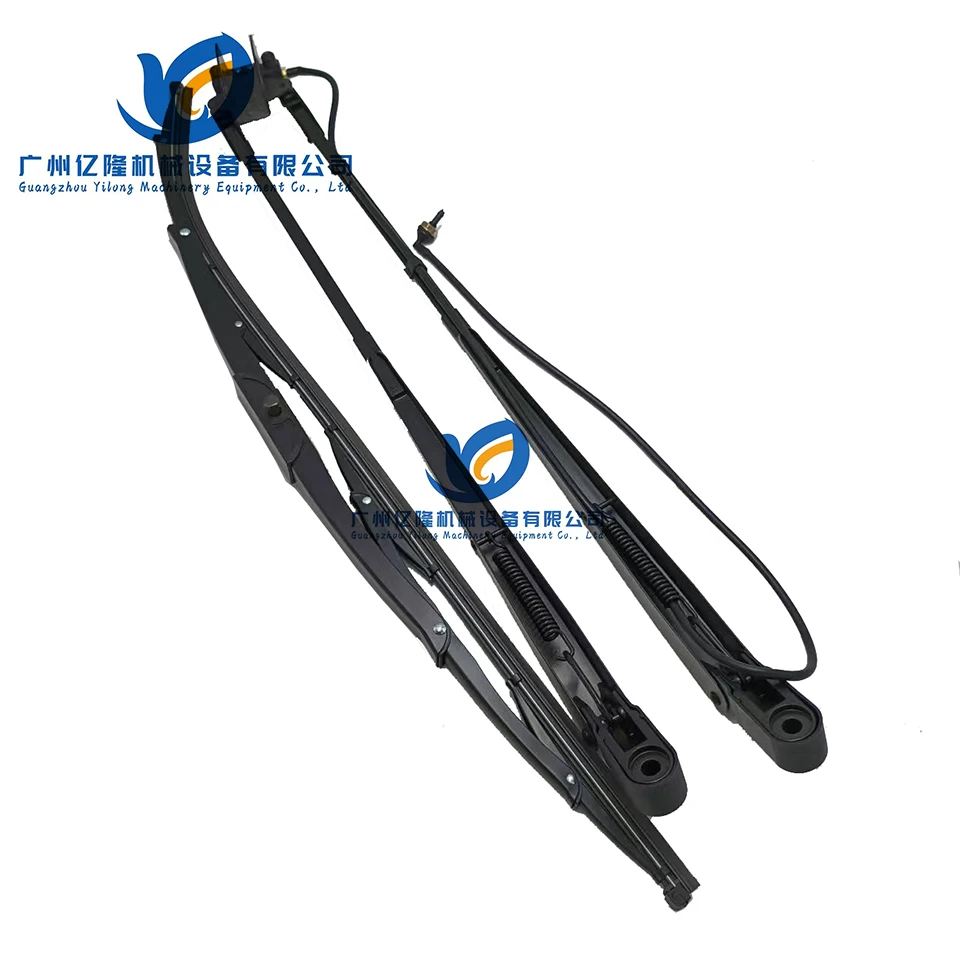 Shandong Lin Gong Excavator Accessories EC120 135 210 205 225 240 250 360 Wiper Arm Wiper Blade Construction Machinery Parts