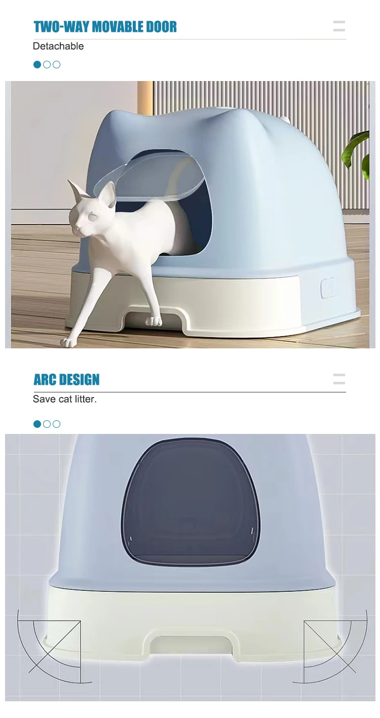 Cat Toilet Cat Poop Deodorant Litter Box Antisplash Poop Box Pets Odor