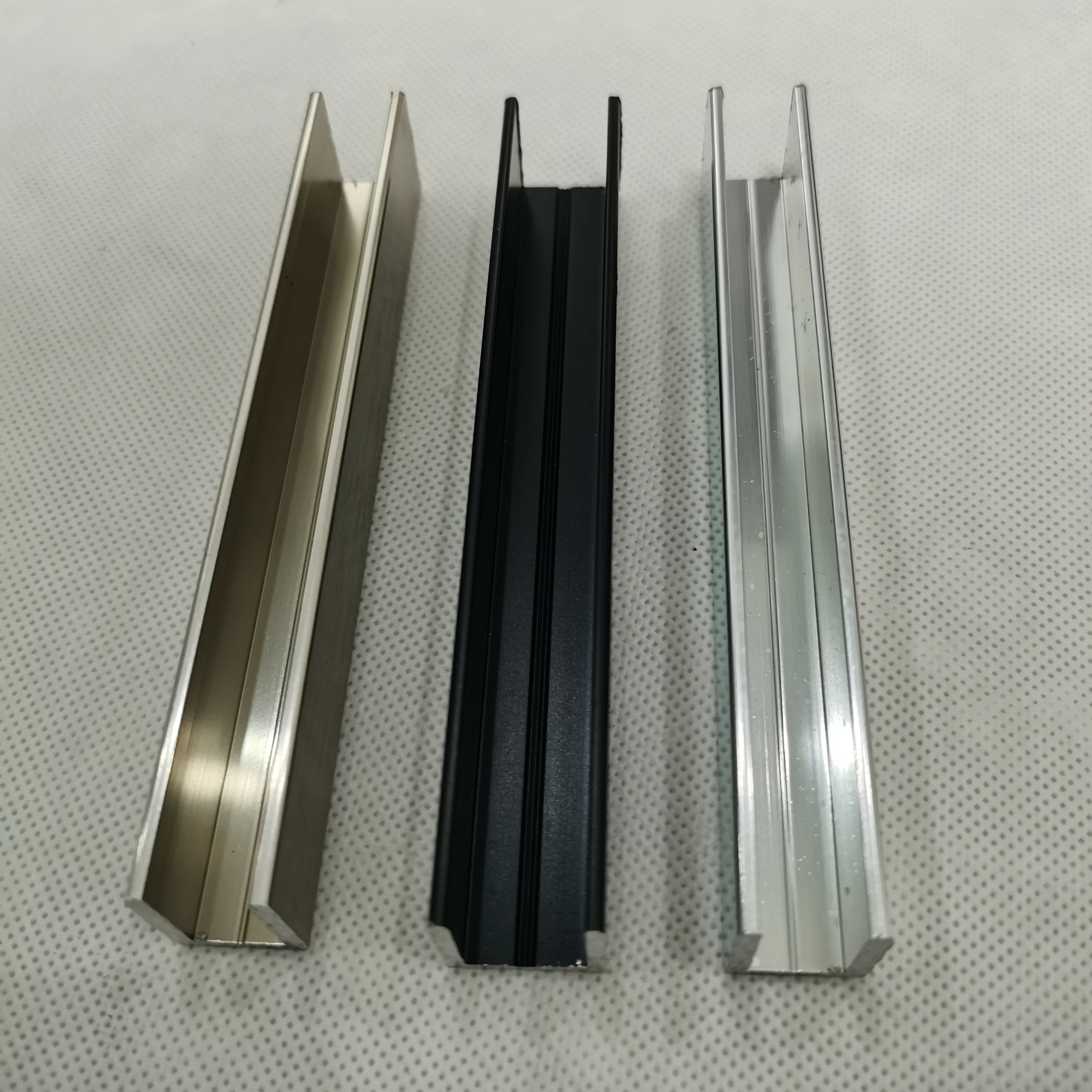 Aluminum U Shape Channel For Glass Door Uchannel For Shower Room