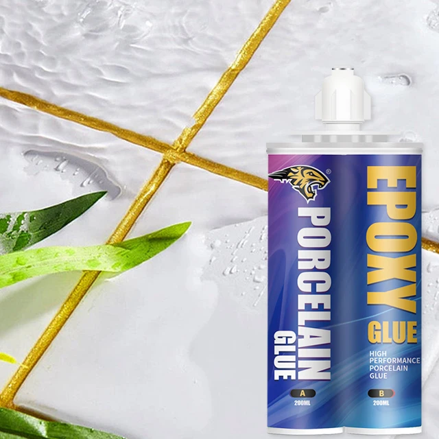 Double Waterproof Tile Flexible Tile Grout Epoxy Grout Glitter Silver