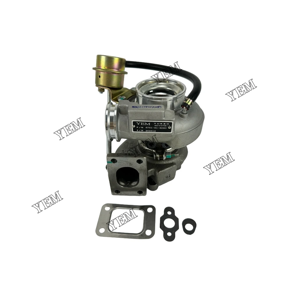 4D107 Turbocharger 6751-81-8090 for Komatsu Engine. 2