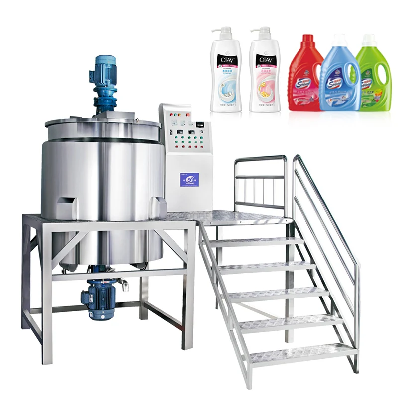 Automatic Cosmetic Manufacturing Machine Liquid Soap Production Line