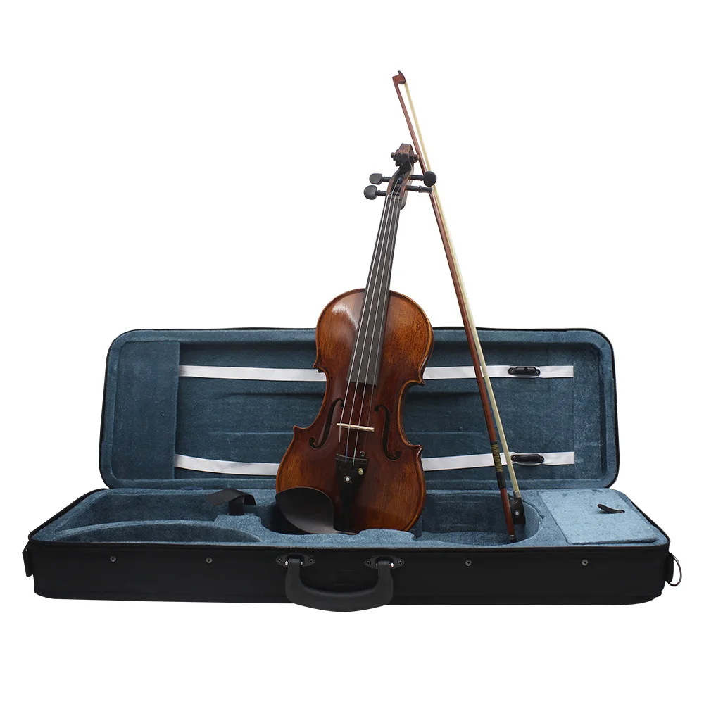 IRIN 4/4 Antique Matte & Bright Handmade Acoustic Violin from Yiwu
