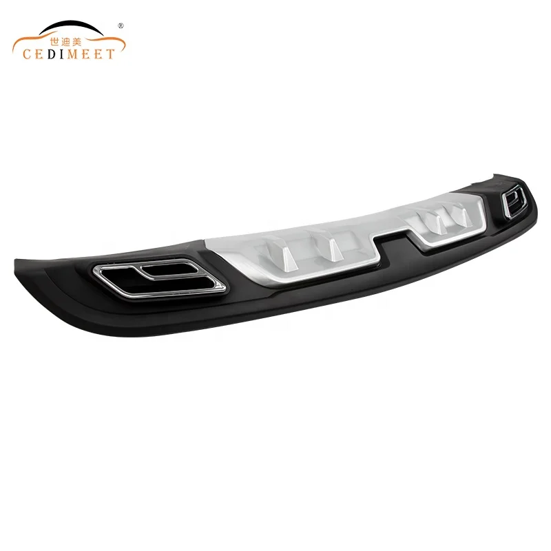 Auto Parts Lower Lip Rear Diffuser PP Plastic Rear Lip Body Kit Rear Bumper Use for Hyundai Elantra 2014