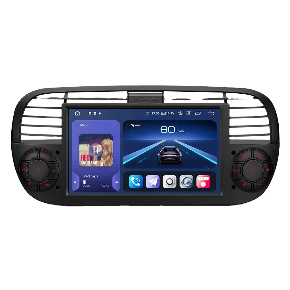 オーディオナビゲーションシステム 7インチ XTRONS 7インチ車載Android 14ナビゲーションシステム・QLED表示・DTS
