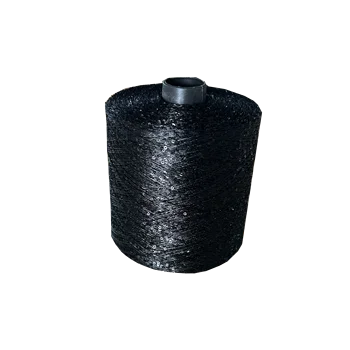 Black colored sequins - High strength and toughness special custom sequin yarn made of black polyester