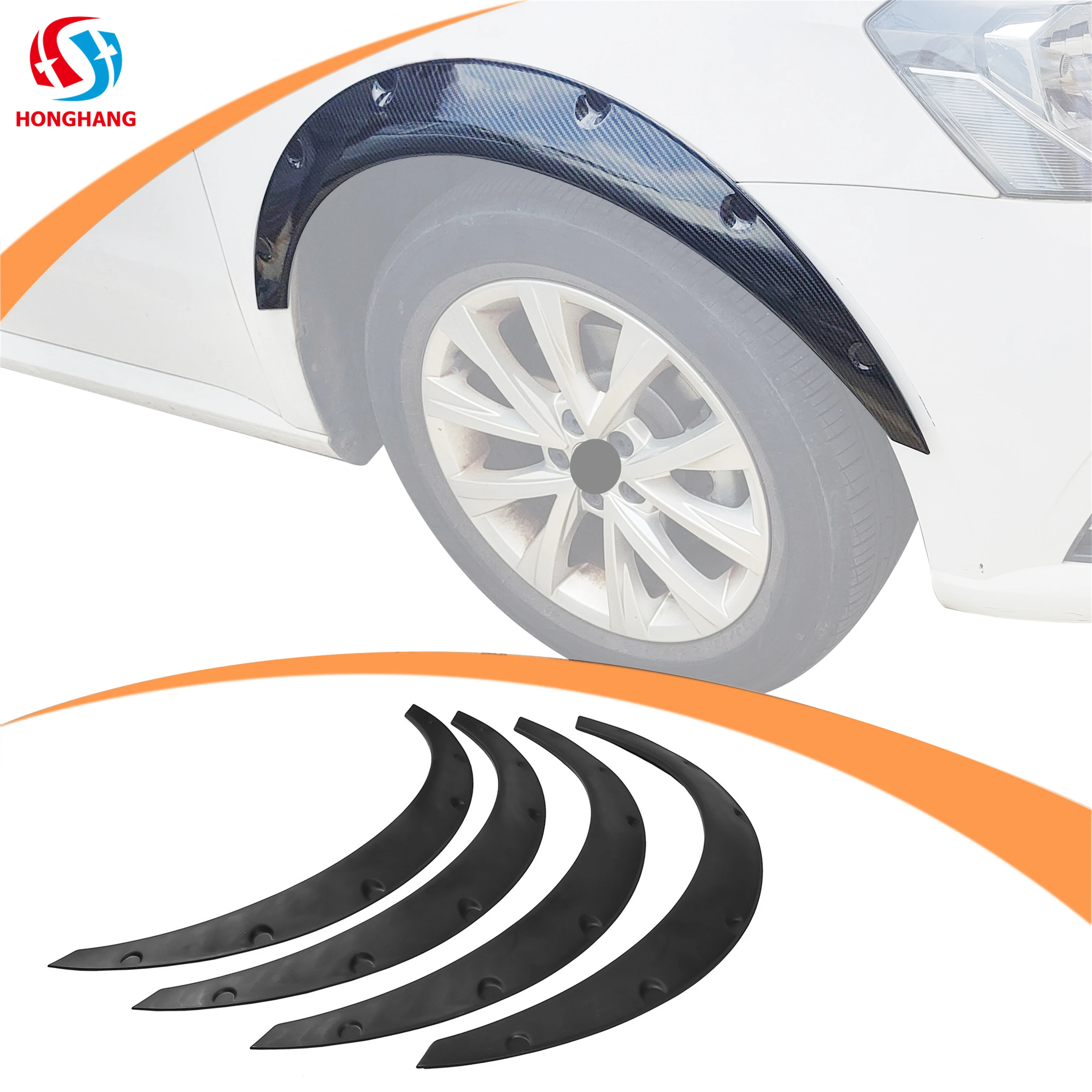 Honghang Factory Supply Wheel Eyebrow Fender Mudguard