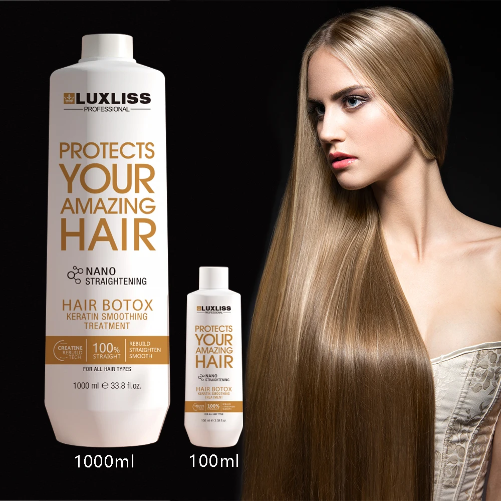 Formaldehyde Free Nano Keratin Treatment for Damaged Hair