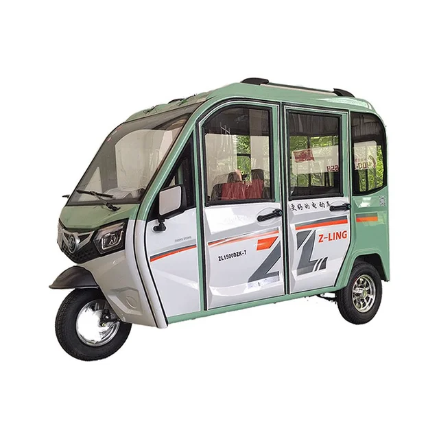 Recycle Newly Designed Other Passenger Tricycle Enclosed Motor Tricycle