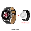 DT70 Smart Watch Black Leather