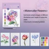 Flores de acuarela