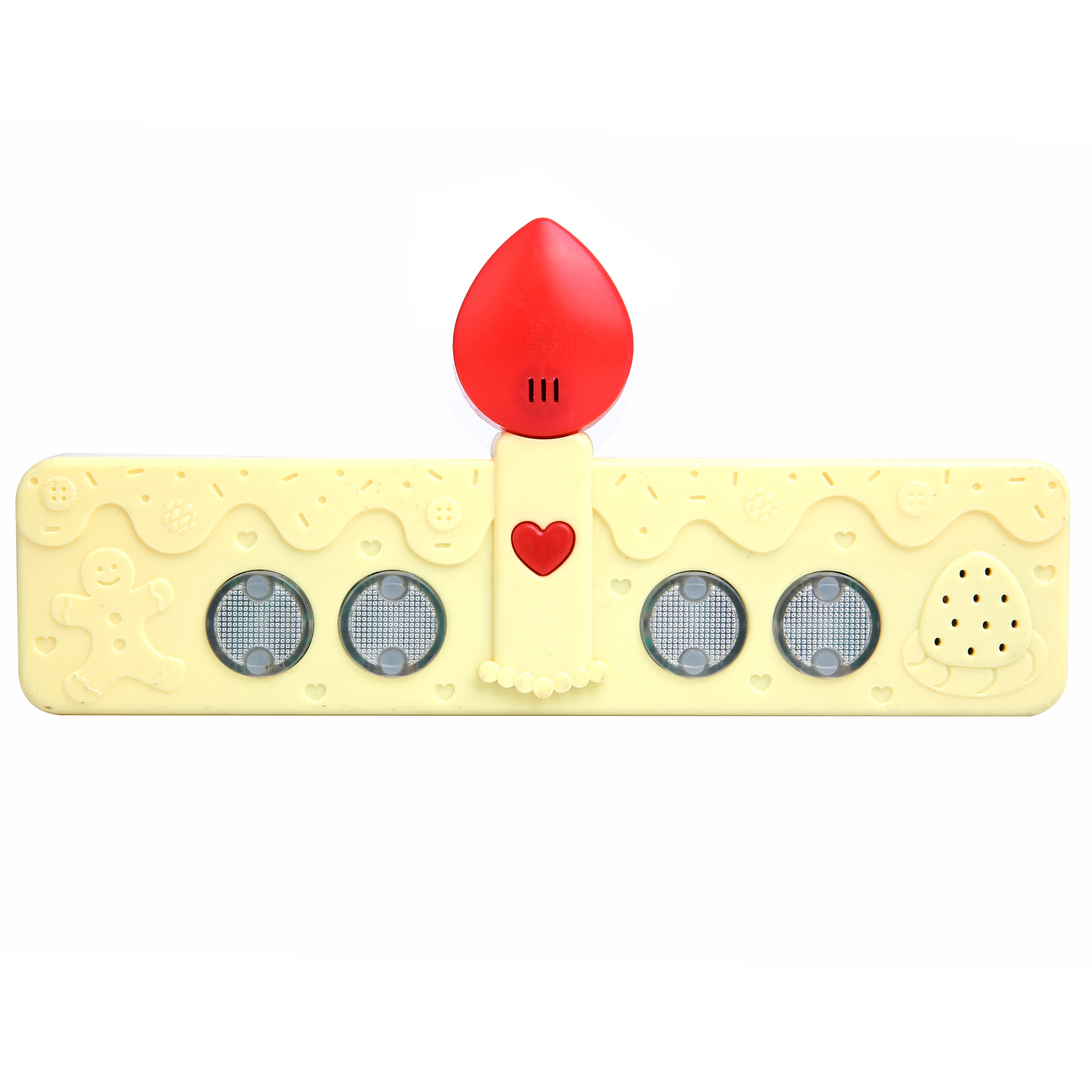 OEM Factory Customized ABS Material 4-Button Sound Module with LED for Baby Early Education supplier